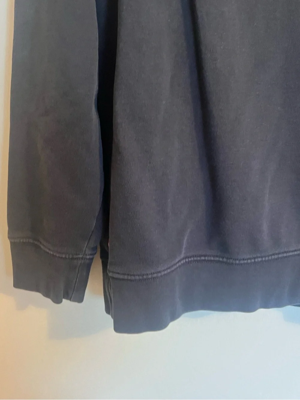 Levi's Black Pullover Hoodie with White Logo Graphic